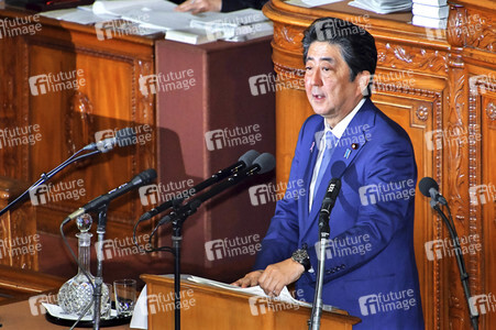 Plenarsitzung mit Shinzo Abe  in Tokio