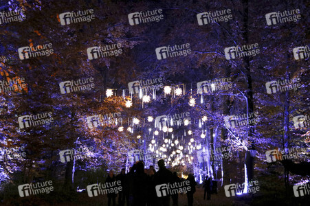 Eröffnung des Christmas Garden 2017 in Berlin