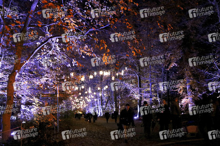 Eröffnung des Christmas Garden 2017 in Berlin