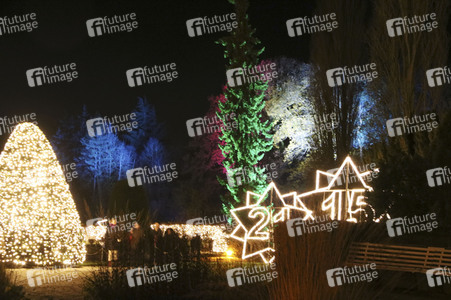 Eröffnung des Christmas Garden 2017 in Berlin