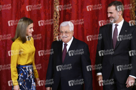 Empfang für Mahmud Abbas in Madrid