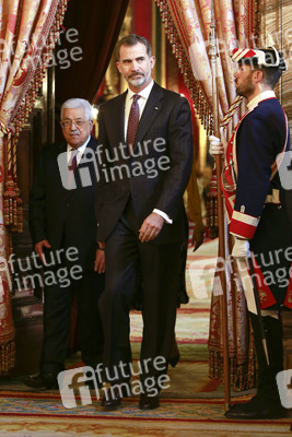 Empfang für Mahmud Abbas in Madrid