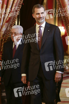 Empfang für Mahmud Abbas in Madrid