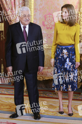 Empfang für Mahmud Abbas in Madrid