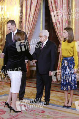 Empfang für Mahmud Abbas in Madrid