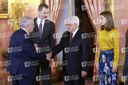 Empfang für Mahmud Abbas in Madrid