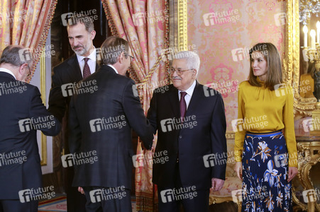 Empfang für Mahmud Abbas in Madrid
