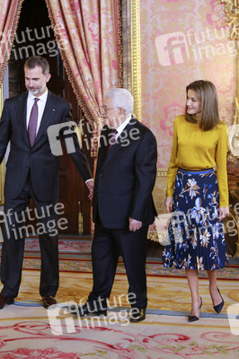 Empfang für Mahmud Abbas in Madrid