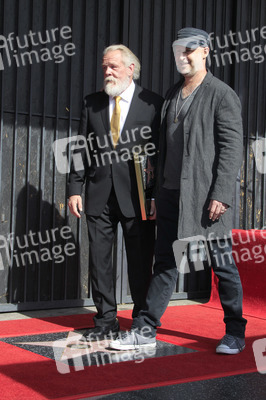 Nick Nolte erhält einen Stern auf dem Hollywood Walk of Fame in Los Angeles