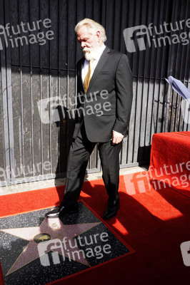 Nick Nolte erhält einen Stern auf dem Hollywood Walk of Fame in Los Angeles