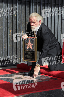 Nick Nolte erhält einen Stern auf dem Hollywood Walk of Fame in Los Angeles