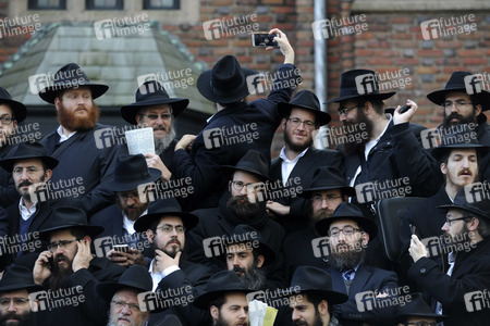 Rabbi 'Klassenfoto 2017' in New York