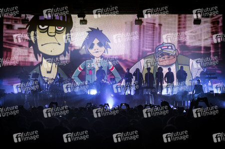 Konzert der Gorillaz in Düsseldorf