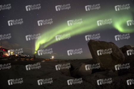 Nordlichter über Seltjarnarnes