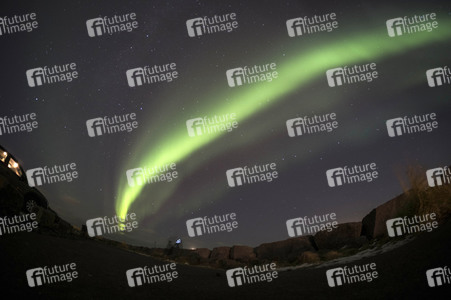 Nordlichter über Seltjarnarnes