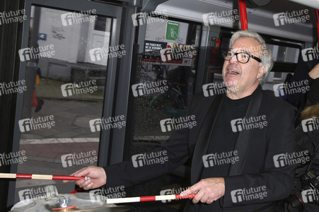 Promotionbusfahrt der Söhne Hamburgs durch Hamburg