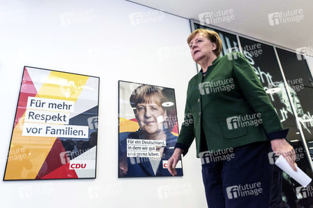 Pressekonferenz zur Sitzung des CDU-Bundesvorstands in Berlin