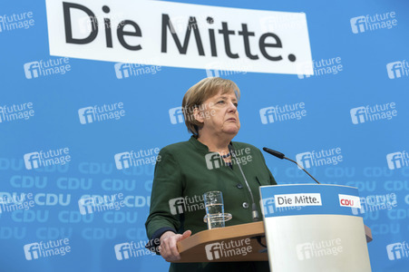 Pressekonferenz zur Sitzung des CDU-Bundesvorstands in Berlin