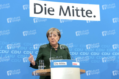 Pressekonferenz zur Sitzung des CDU-Bundesvorstands in Berlin