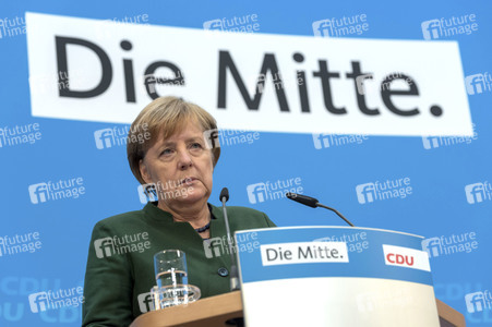 Pressekonferenz zur Sitzung des CDU-Bundesvorstands in Berlin