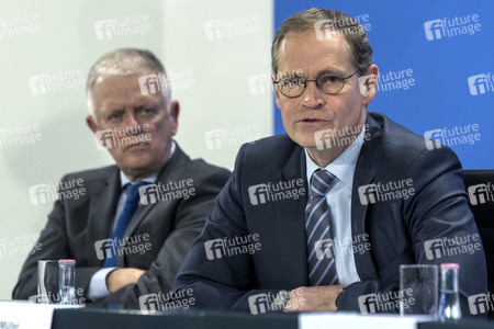 Pressekonferenz zum Thema Luftqualität in Berlin
