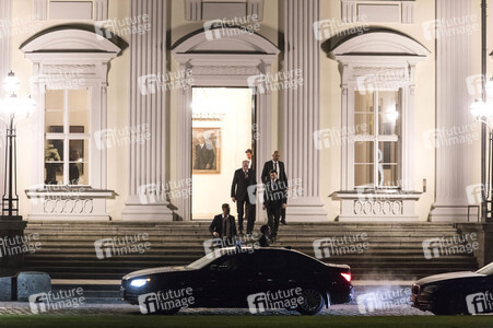 Sondierungsgespräche in Schloss Bellevue in Berlin