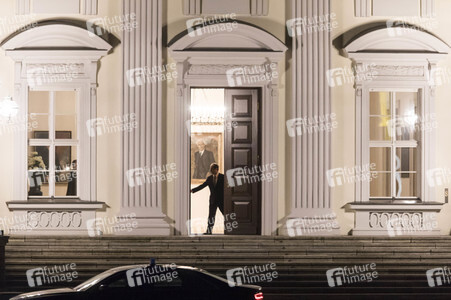 Sondierungsgespräche in Schloss Bellevue in Berlin