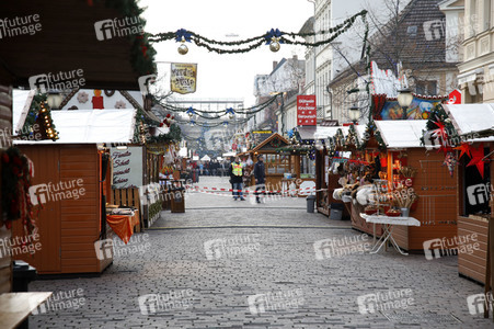 Sprengstofffund auf Weihnachtsmarkt in Potsdam
