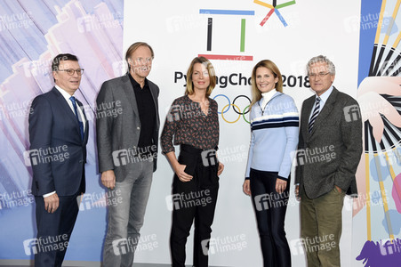 Pressekonferenz von ARD und ZDF zu den XXIII. Olympischen Winterspielen im südkoreanischen Pyeongchang 2018 in Berlin