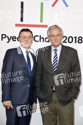 Pressekonferenz von ARD und ZDF zu den XXIII. Olympischen Winterspielen im südkoreanischen Pyeongchang 2018 in Berlin