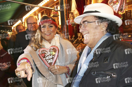 Al Bano und Romina Power auf dem Weihnachtsmarkt in Hamburg