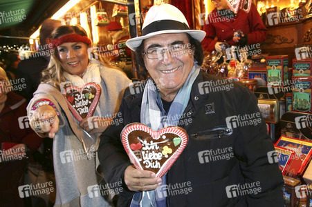 Al Bano und Romina Power auf dem Weihnachtsmarkt in Hamburg