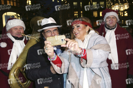 Al Bano und Romina Power auf dem Weihnachtsmarkt in Hamburg