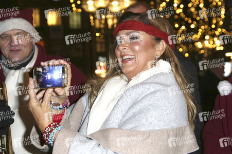 Al Bano und Romina Power auf dem Weihnachtsmarkt in Hamburg