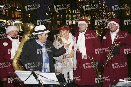 Al Bano und Romina Power auf dem Weihnachtsmarkt in Hamburg