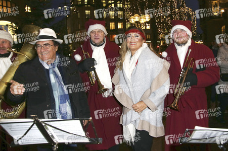 Al Bano und Romina Power auf dem Weihnachtsmarkt in Hamburg