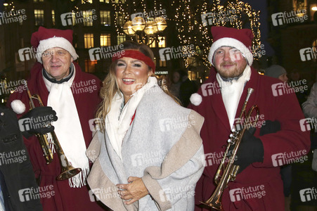 Al Bano und Romina Power auf dem Weihnachtsmarkt in Hamburg
