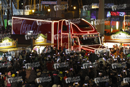 Der Wintermarkt am Riesenradplatz in Wien