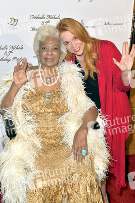 Feier zum 85. Geburtstag von Nichelle Nicols in Los Angeles