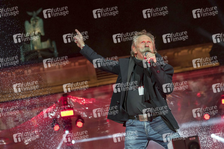 Probe zur Silvester Party am Brandenburger Tor in Berlin