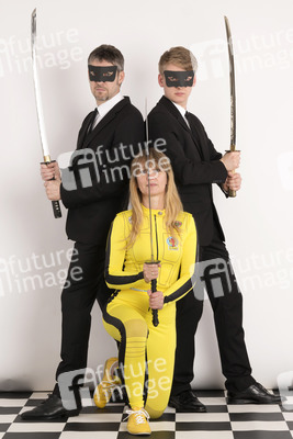 Photoshooting 'Kill Bill' in Niedernwöhren