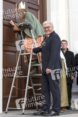 Frank-Walter Steinmeier empfängt die Sternsinger in Berlin