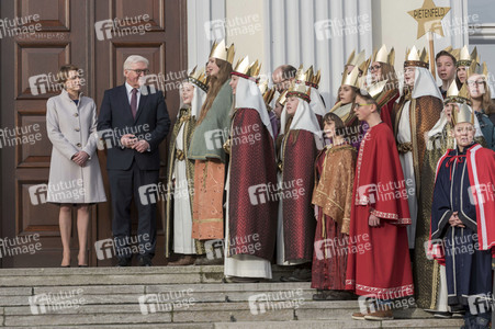 Frank-Walter Steinmeier empfängt die Sternsinger in Berlin