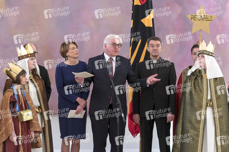 Frank-Walter Steinmeier empfängt die Sternsinger in Berlin