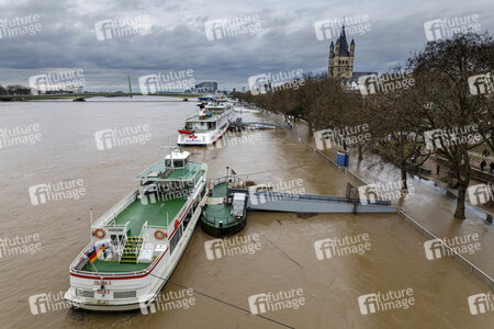 Hochwasser in Köln
