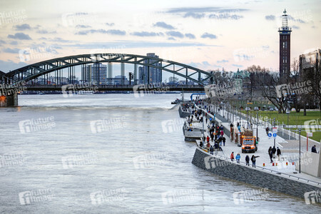 Hochwasser in Köln
