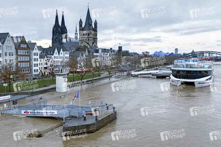 Hochwasser in Köln