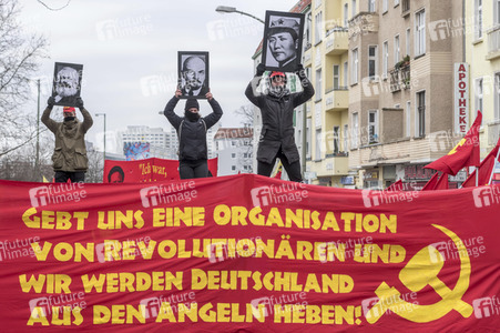 99. Jahrestag der Ermordung von Rosa Luxemburg und Karl Liebknecht in Berlin