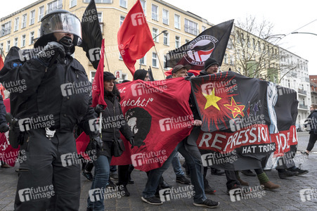 99. Jahrestag der Ermordung von Rosa Luxemburg und Karl Liebknecht in Berlin