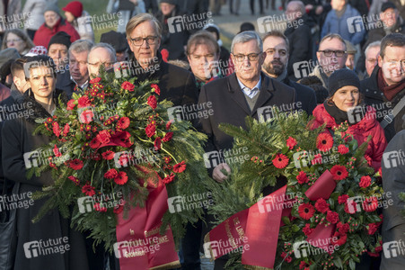 99. Jahrestag der Ermordung von Rosa Luxemburg und Karl Liebknecht in Berlin